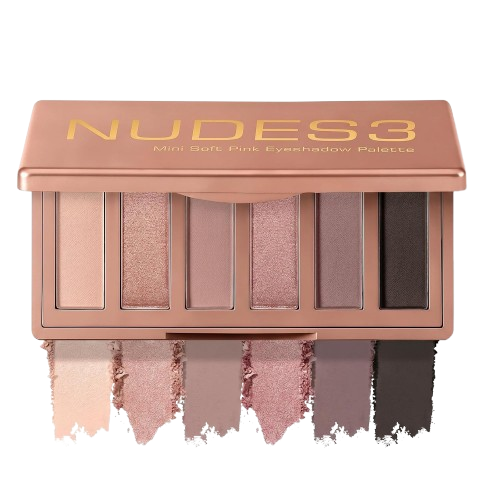 Soft Pink Brown Mini Eyeshadow Palette